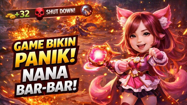 Nana barbar tapi bukan barbar sangar tapi barbar lucu