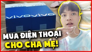 (VLOG #1) MUA ĐIỆN THOẠI TẶNG CHA MẸ SAU NHIỀU THÁNG TÍCH GÓP, CẮT TÓC VÀ REVIEW NHÀ CỬA !!!