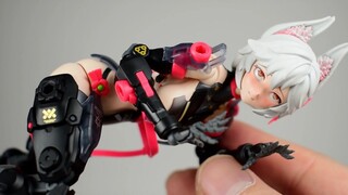 [Cyber Maniac Review] All the good cabbages are... Hecheng made 1:10 action figure Rakshasa Scarlet 