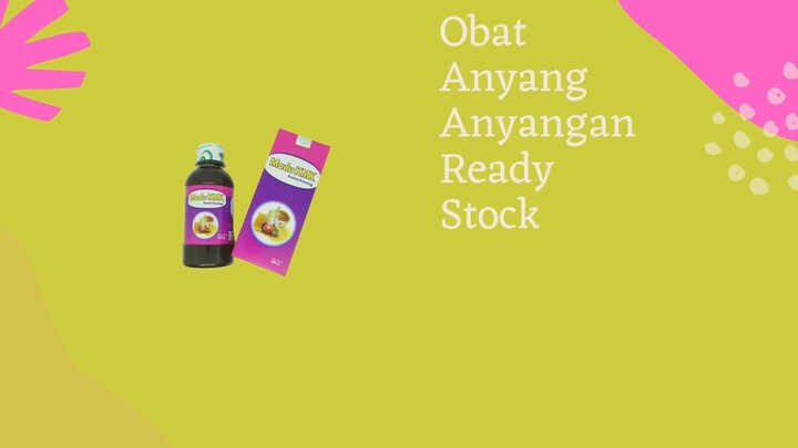 TERJAMIN,  Obat Anyang Anyangan Ready Stock