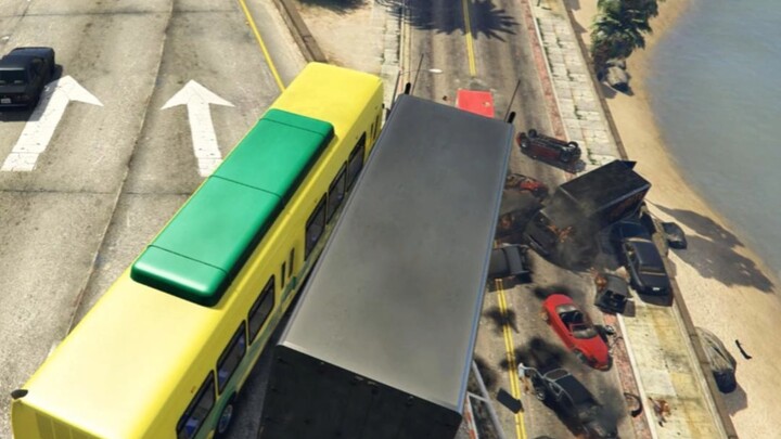 “Exiting the ramp ahead.”