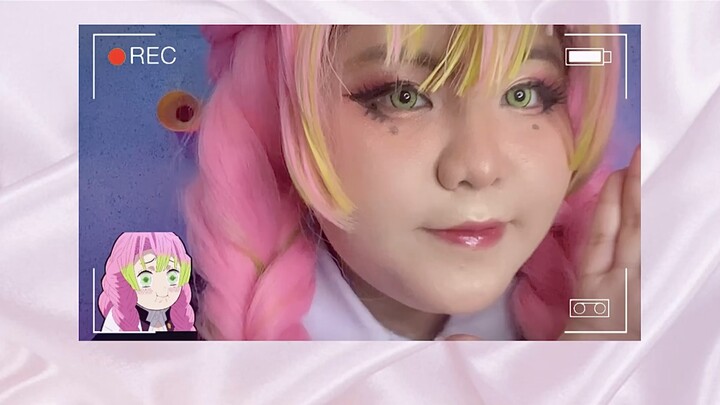 Makeup cosplay - โมชิโมชิ มิตสึริเองค่ะ เสาหลักแห่งความรัก💗🍡