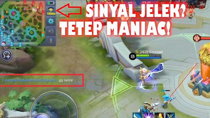 Ketika Mantan Mythical Glory Main Di Rank Epic! Melawan Sinyal Jelek Moonton!!!