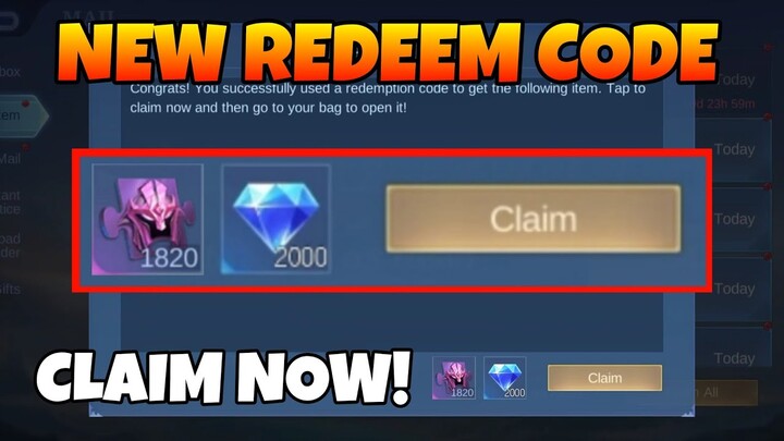 ML REDEMPTION CODES MAY 8 2022 - REDEEM CODE IN MOBILE LEGENDS
