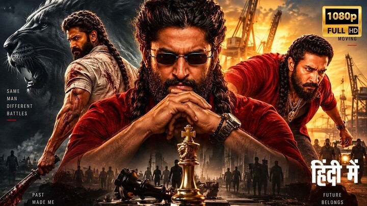 The Paradise Full Movie Hindi Dubbed Nani Janhvi Kapoor Latest South Indian Acti