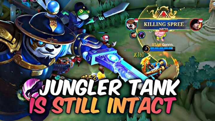 PRESSURE OBJECTIVE FROM JUNGLER TANK!! AUTO DOMINASI DARI EARLY GAME!! - Mobile Legends