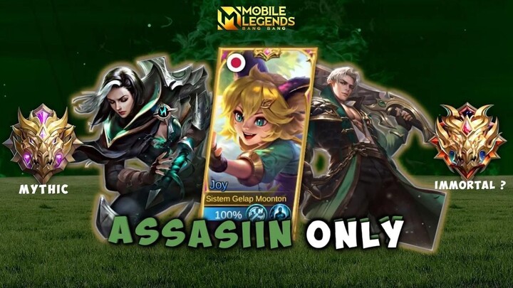 Namatin Mobile Legends sampai Glory Cuma Pake Martis Only