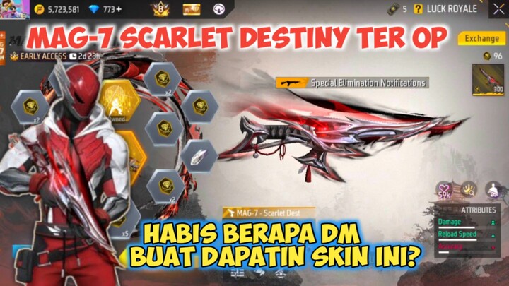 Spin MAG-7 Scarlet Terbaru Free Fire
