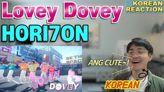 Korean Reaction HORI7ON - 'Lovey Dovey' MV