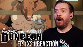 I was NOT prepared | Delicious In Dungeon Ep 1x21 Reaction & Review! | Netflix