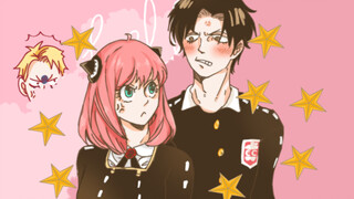 [อนิเมะ] [Spy x Family] ดาเมียน & อาเนีย คลิปการ์ตูน + "Candy Flavor"