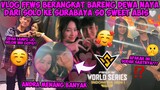 VLOG FFWS BERANGKAT BARENG DEWA NAYYA!🤍 SERU BANGET ASLI DI SURABAYA😋