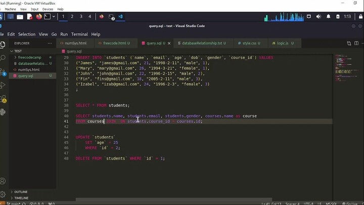 My 1st attempt to move on from her by coding whenever she came to mind
