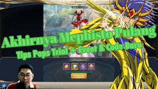 🏛️Tips Pope Trial + Event & Code Baru 🪙 [Saint Seiya Legend Of Justice | SSLOJ]