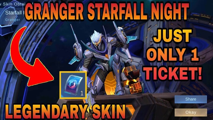 Tricks to Get Granger Skin 100% Sure #mobilelegend #tricks | MOBILE LEGENDS 2022