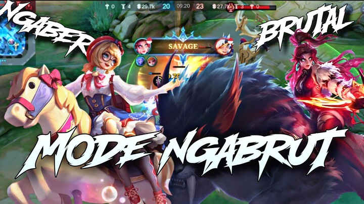 COMBO IRITHEL X ANGELA MODE RACING, MUSUH AUTO RATA🔥