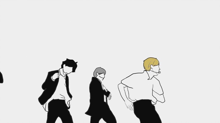 【YouTube transfer/Haikyuu!/Handwritten】Dancing Man 3 TXT-Run away