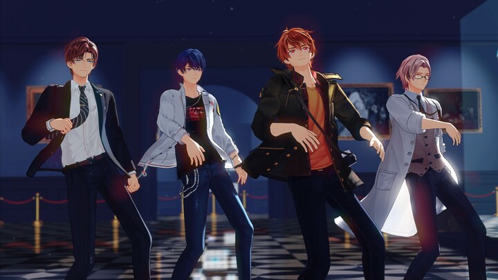 【未定MMD】我们NXX调查组准备打团战了/fake face dance music