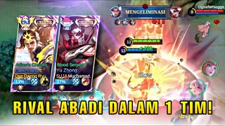 GANAS! KOMBO RIVAL ABADI BIKIN BACKLANE MUSUH GAK MAIN... 🤯