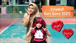 Kana Arima ikut memeriahkan HARI GURU di sekolah 🇲🇨❤️