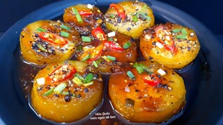 cách làm BÍ ĐAO KHO TIÊU ngọt ngon đậm đà hương vị - Hữu Quốc món ngon dễ làm