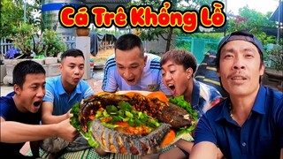 Nướng Thủy Quái 8 Râu Khổng Lồ 10Kg Mời Sư Phụ Cùng Team Săn Bắt Ẩm Thực Vùng Cao|Phương QN