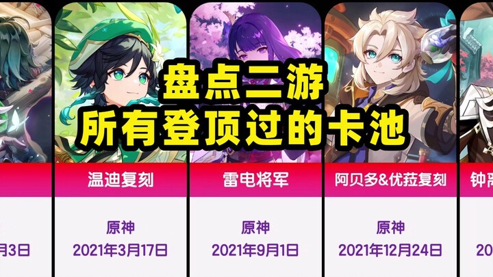 Merangkum semua gacha yang pernah menduduki puncak dalam game mobile!