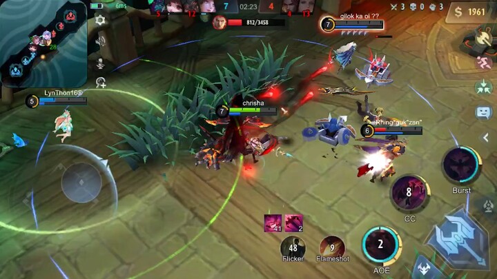 Cecilion tinira ang kalaban