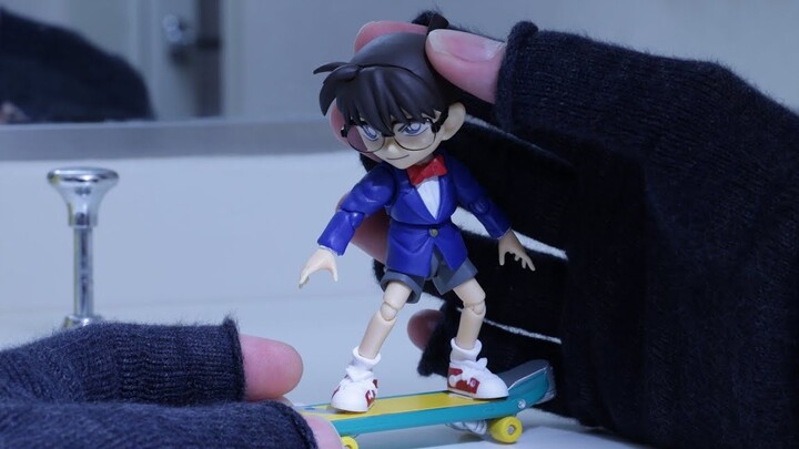 [Detective Conan] Washbasin skateboard technology explains the stop-motion animation production proc