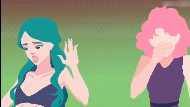 [Original Animation] Is being fat a sin?