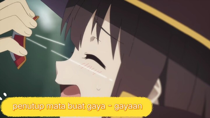 #KompetisiKreasiUnggahan4 , loli ini memakai penutup mata cuma buat gaya - gayaan