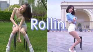 【Hyan】rollin dance fresh and sexy summer style high heels chair dance