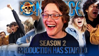 ONE PIECE SEASON 2 Start of Production Teaser REACTION!