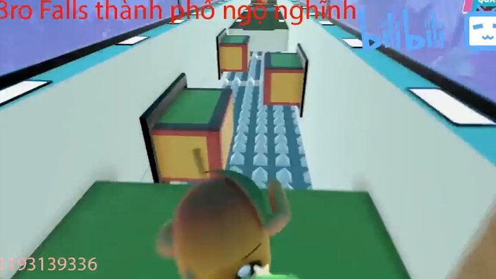 Map nhảy óc cực đã #brofalls