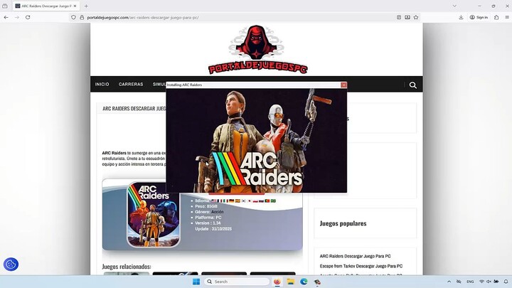 ARC Raiders Descargar Juego Para PC