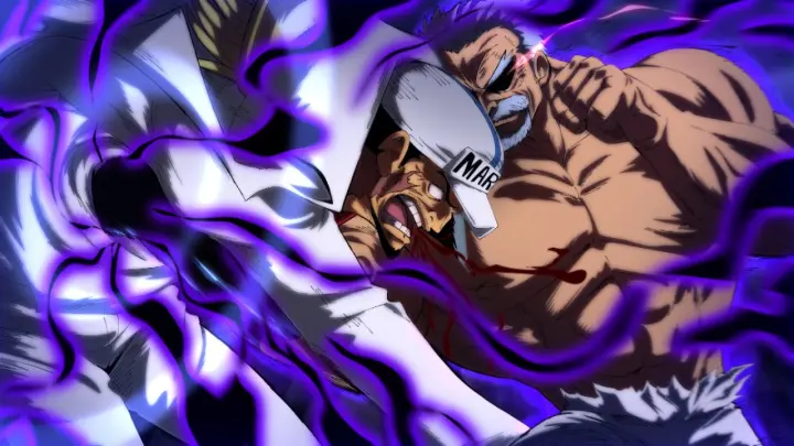 Garp Betrays the Marine! Garp's Revenge Against Akainu - One Piece
