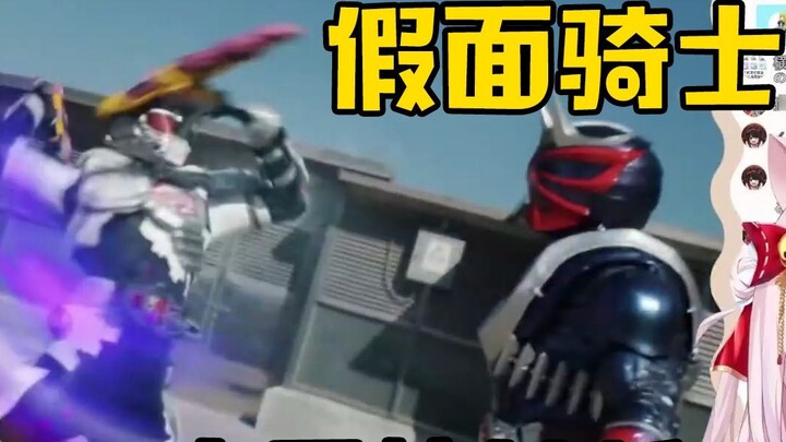 Miko kucing Jepang menonton "Kamen Rider China Special Edition" yang difilmkan oleh netizen Tiongkok