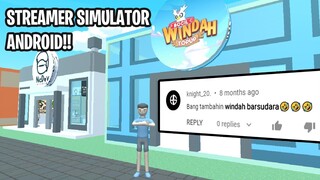 bikin toko" youtuber terkenal buat Streamer Life Simulator ANDROID gw! - bareng @NicDev