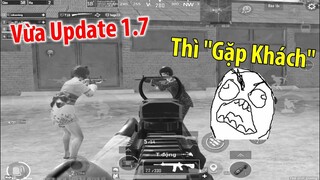 PUBG Mobile | Yếu Tim ĐỪNG XEM - RinRin "Gặp Khách" Ngay Khi Vừa Update 1.7