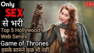 Top 5 Best Web Series Like GAME OF THRONES in Hindi🔥 [Part 2] || NETFLIX, Prime and Hotstar  series