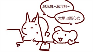 【Rat Food】Big tail is disgusting & walk the hamster