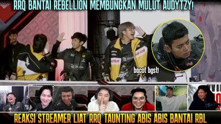 AUDYTZY DIBIKIN NANGIS SAMA RRQ ! IRRAD BRUSKO PANAS TAUNTING RBL ! REAKSI STREAMER RRQ VS RBL 2-0