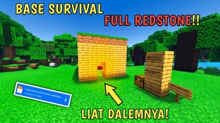 BASE SURVIVAL BAWAH TANAH || ADA TEMPAT MINING SULTAN NYA! - Map Showcase Minecraft #18