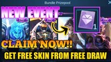 GET FREE SKIN NEW EVENT IN MOBILE LEGENDS 2020 | FREE SKIN EVENT | NEW EVENT IN MOBILE LEGENDS