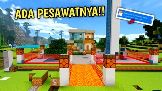 KEREN!! RUMAH INI ADA PESAWAT TERBANGNYA!! - Map Showcase Minecraft #206