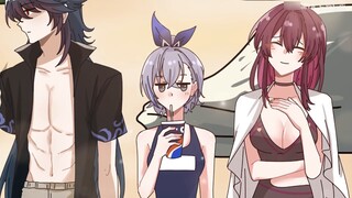 [Star Railway Animation] Pioneer: Saya ingin mengambil foto baju renang dengan ibu saya~