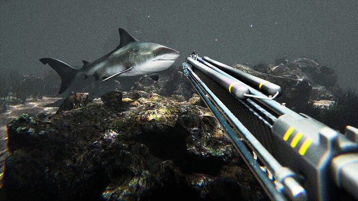 an ultra realistic shark horror game..