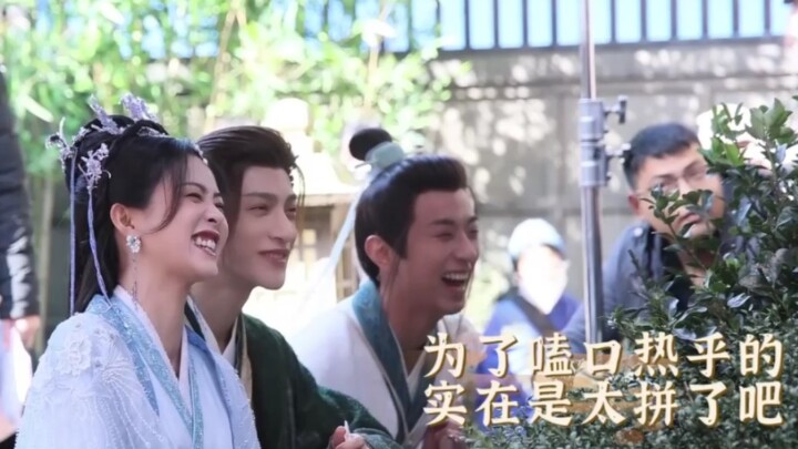 “Ever Night” Behind-the-Scenes: Bai Lu and Luo Yunxi Can’t Take Their Eyes Off a Kiss Scene—Necks Cr