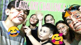 CATEGORY CHALLENGE WITH FAM ISKWAD (HAHAHA LAPTRIP NANAMAN TWO)