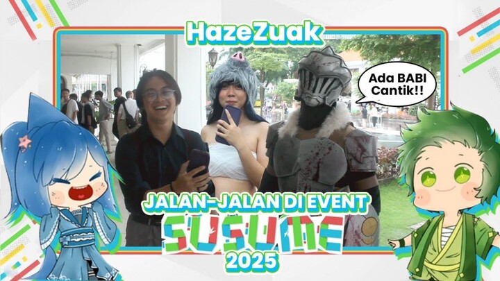 Jalan-jalan di event SUSUME 7th Anniversary Japan Matsuri Surabaya 2025